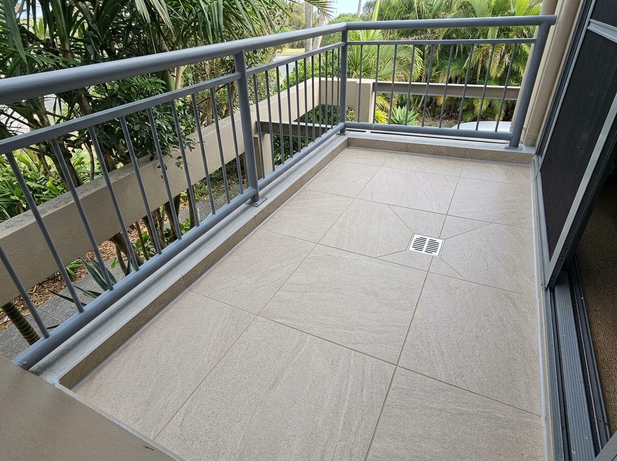 Balcony resealing service detail